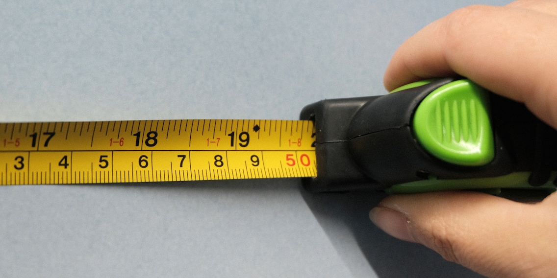 Why do tape measures have little black diamonds on them Galaxus